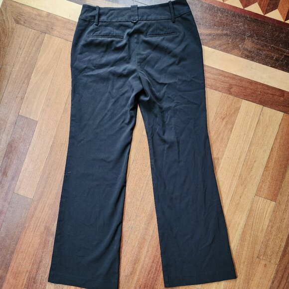 LOFT Low Rise Black Boot Cut Pants Size 4 - Picture 11 of 12